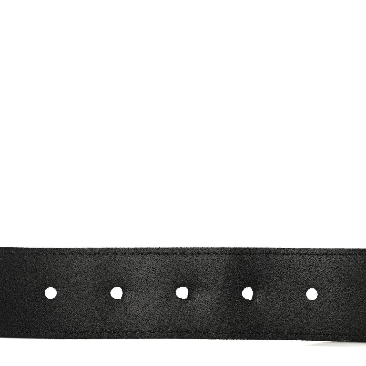 Louis Vuitton Calfskin 35mm Pont Neuf Belt 85 34 Black 8 of 8