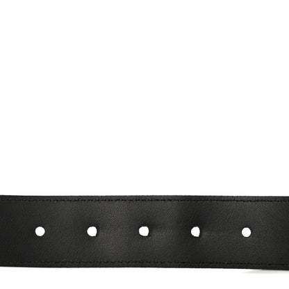 Louis Vuitton Calfskin 35mm Pont Neuf Belt 85 34 Black 8 of 8