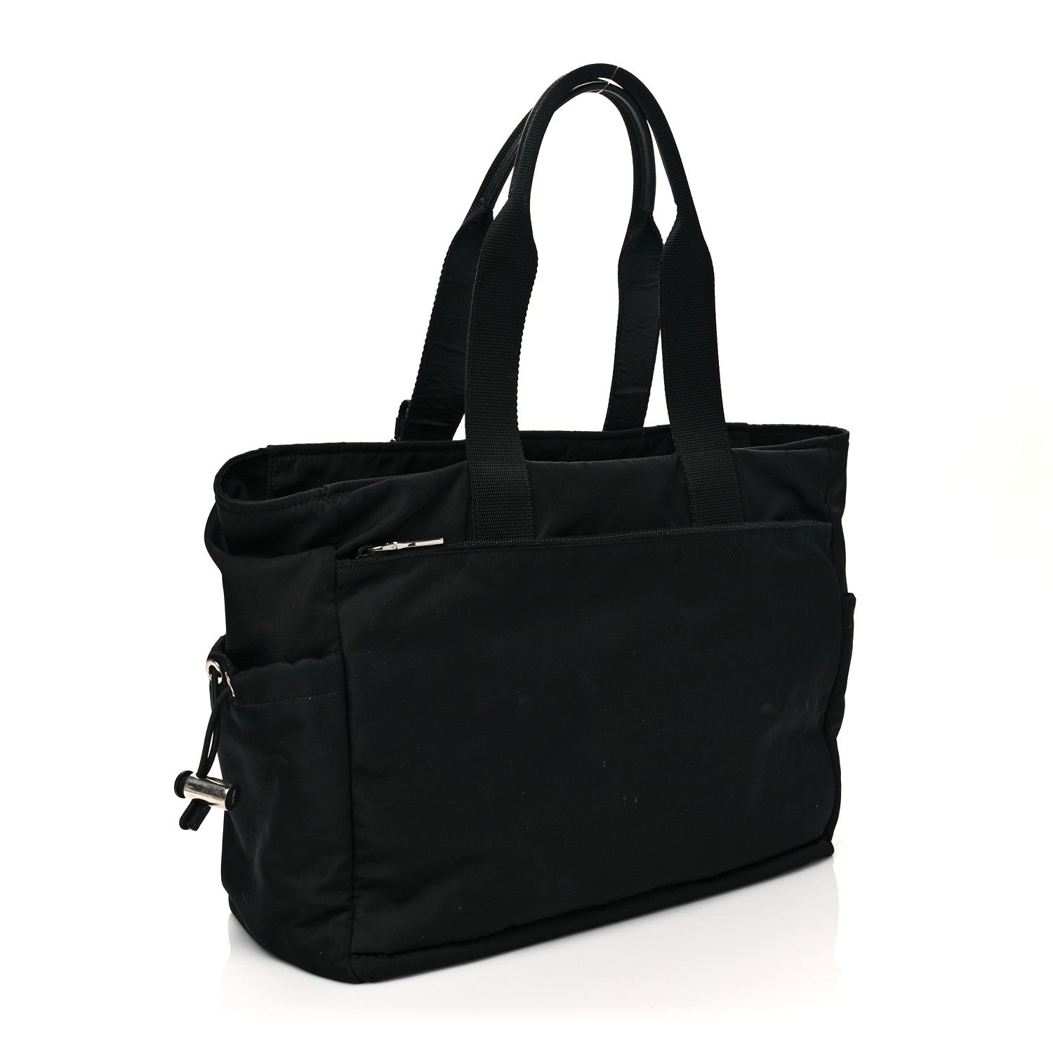 Prada X UNIVERSAL STUDIOS Tessuto Nylon Montagna Frankenstein Heart Tote Black 3 of 12