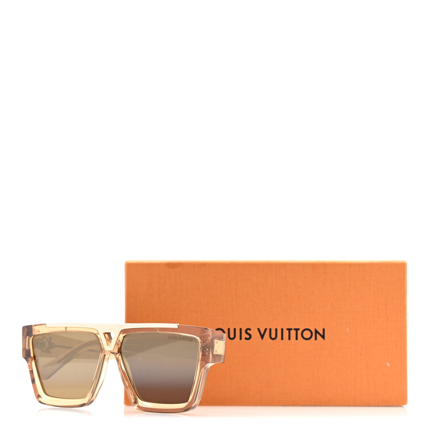 Acetate 1.1 Evidence Sunglasses Z1979W Transparent Gold