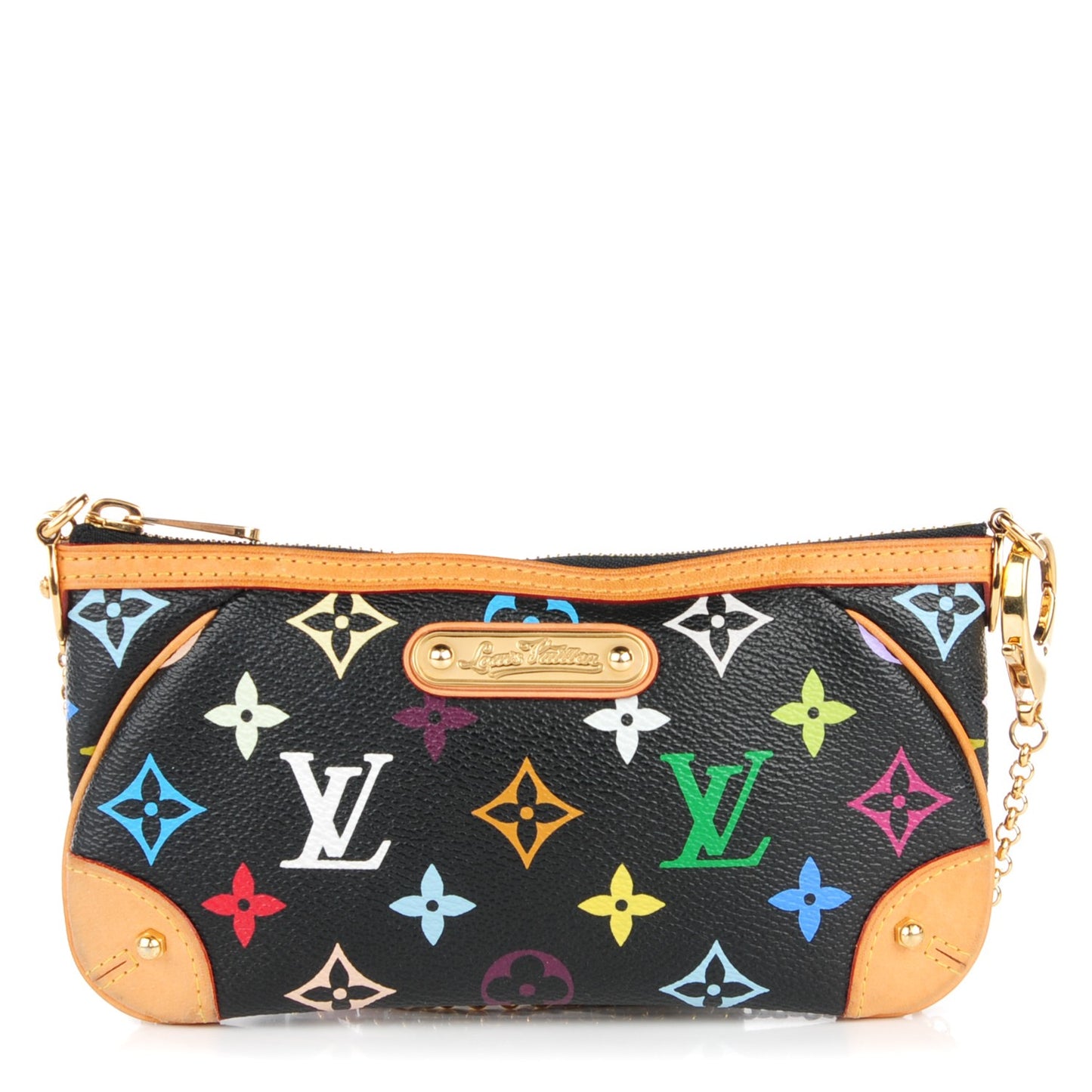 Monogram Multicolor Pochette Milla MM Black