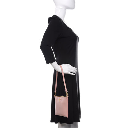 Prada Saffiano Flat Zip Wristlet Orchidea 2 of 9