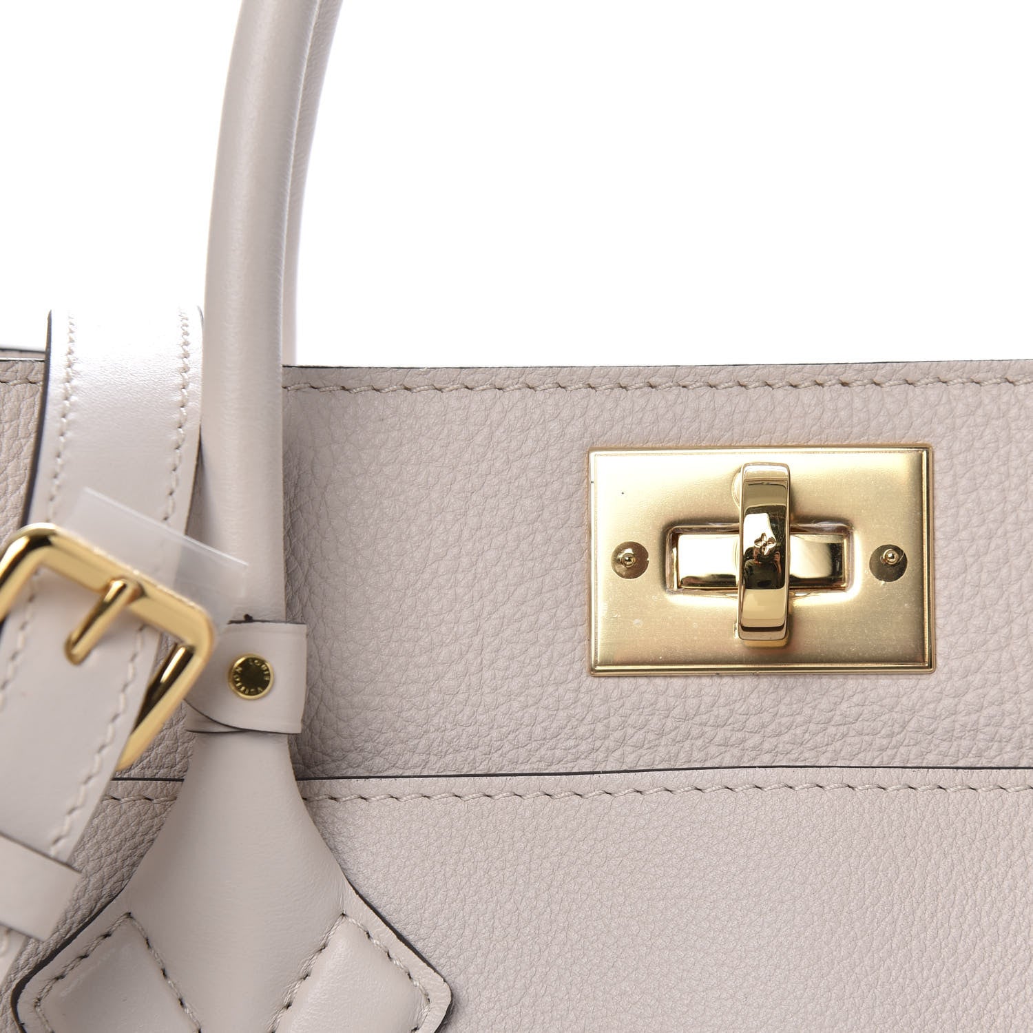 Louis Vuitton Calfskin Monogram On My Side Greige 12 of 12