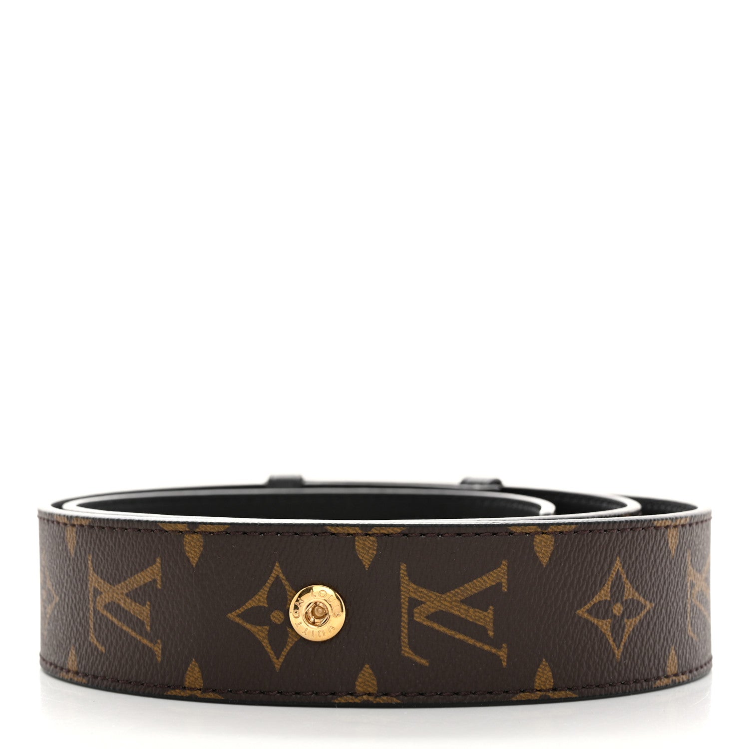 Louis Vuitton Monogram Adjustable Bandouliere Shoulder Strap Black 2 of 5