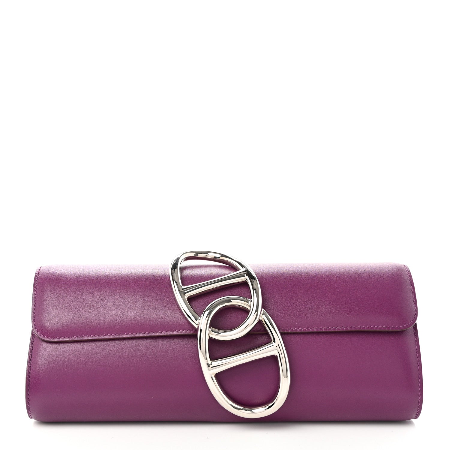 Hermes Tadelakt Egee Clutch Anemone 1 of 17