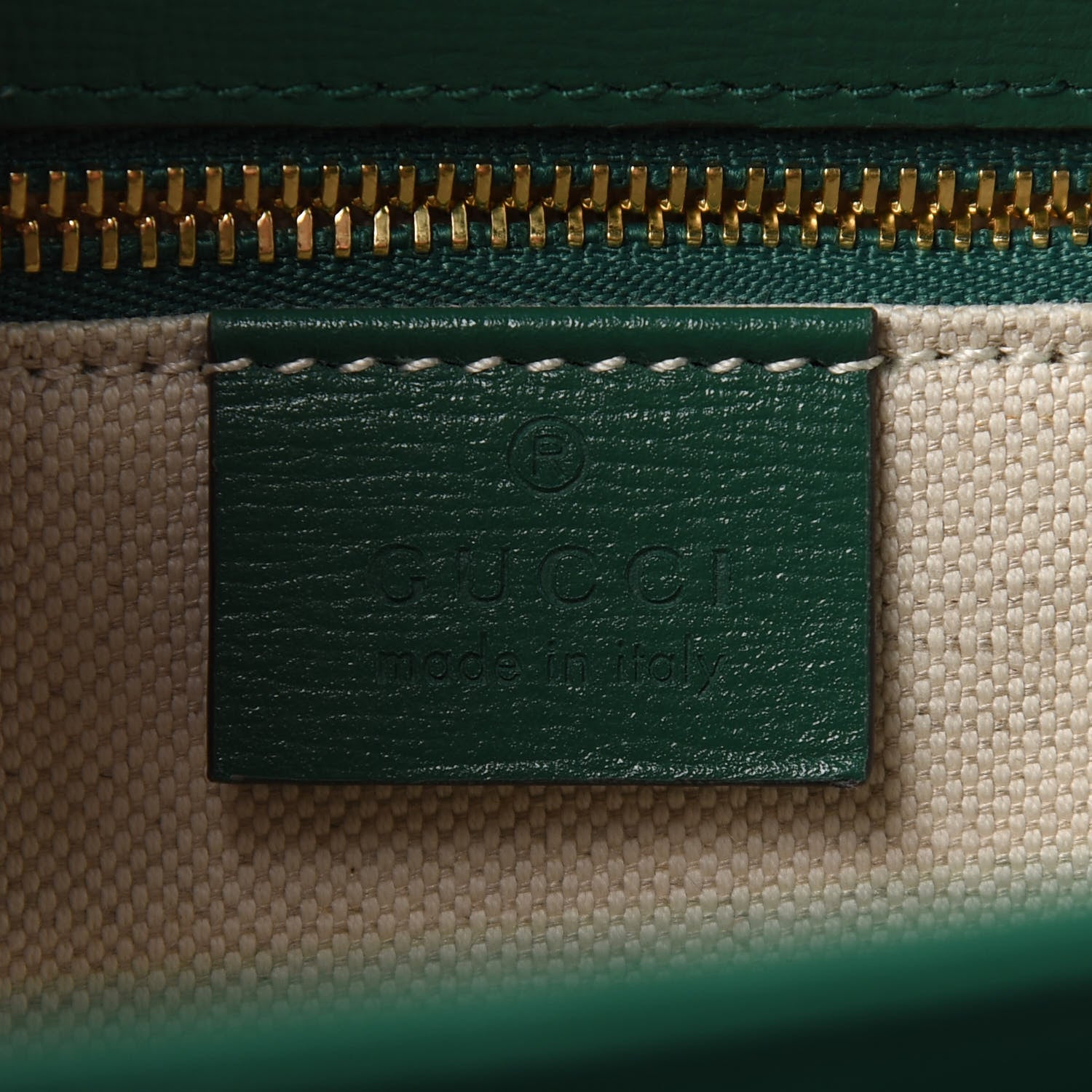 Gucci Azalea Calfskin Horsebit 1955 Shoulder Bag New Shamarock Emerald 6 of 12