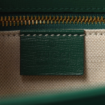 Gucci Azalea Calfskin Horsebit 1955 Shoulder Bag New Shamarock Emerald 6 of 12