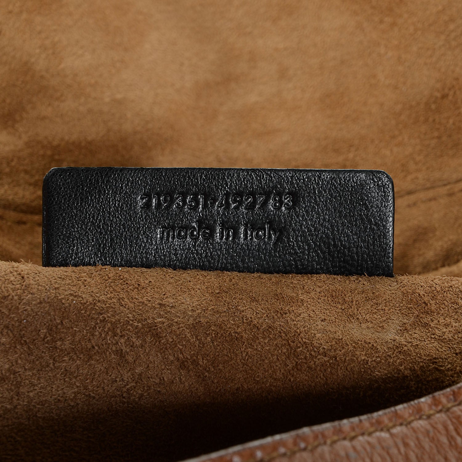 Saint Laurent Mens Calfskin Montmarte Bag Brown 7 of 7