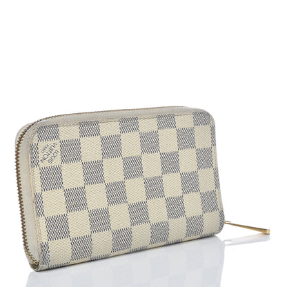 Louis Vuitton Damier Azur Compact Zippy Wallet 3 of 13