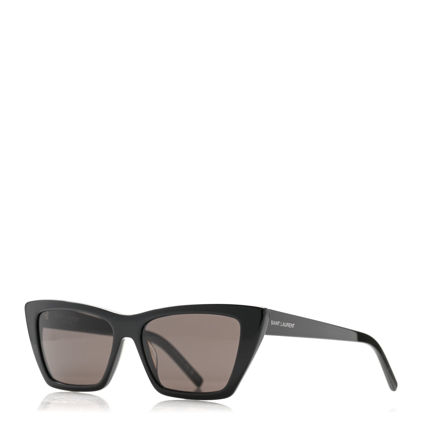 Acetate Mica Cat Eye Sunglasses SL 276 Black