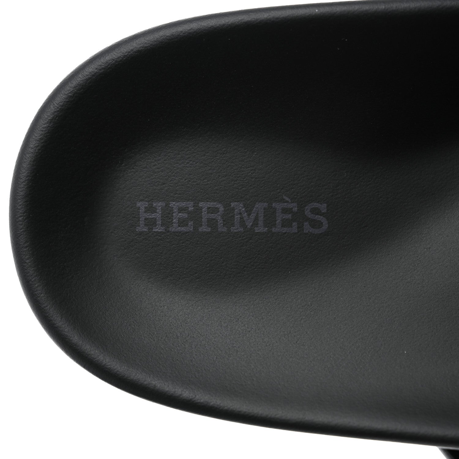 Hermes Calfskin Womens Chypre Sandals 37 Black 7 of 10