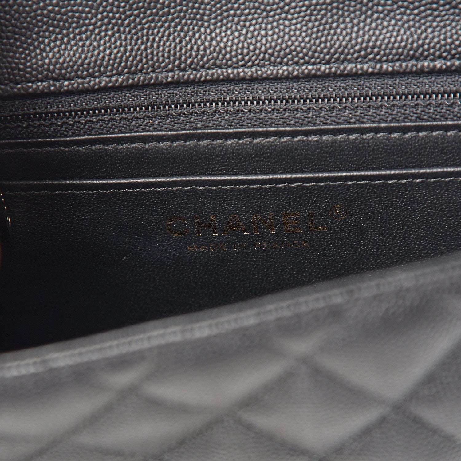 Chanel Caviar Quilted Mini Square Flap Black 5 of 9