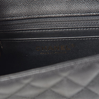 Chanel Caviar Quilted Mini Square Flap Black 5 of 9