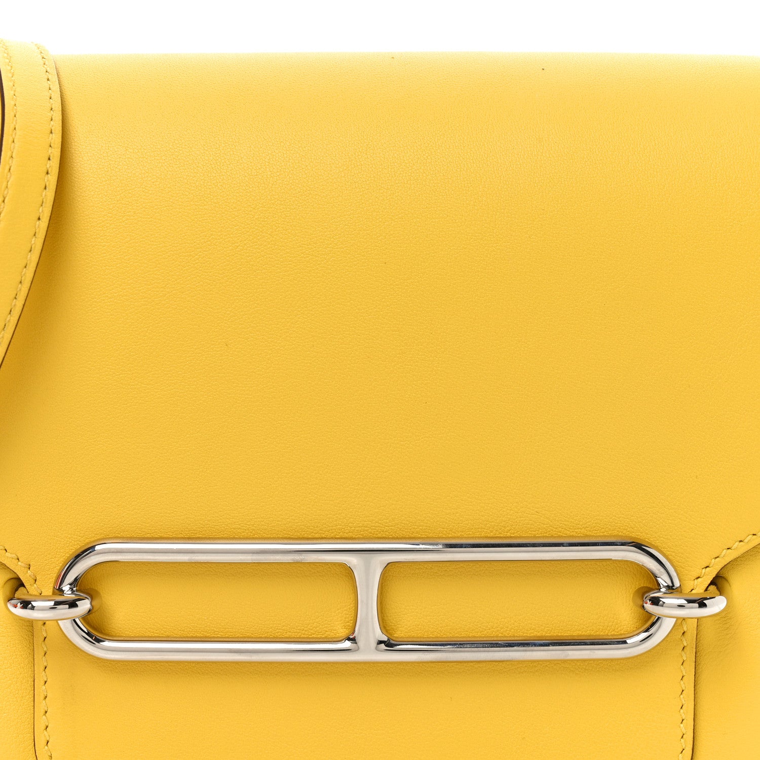 Hermes Swift Mini Sac Roulis Jaune De Naples 8 of 11