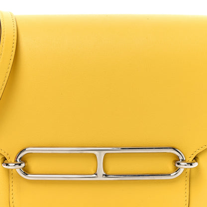 Hermes Swift Mini Sac Roulis Jaune De Naples 8 of 11