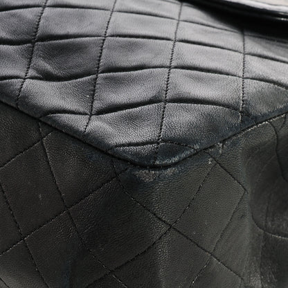 Chanel Quilted Lambskin CC Flap Shoulder Bag Black 8 of 12