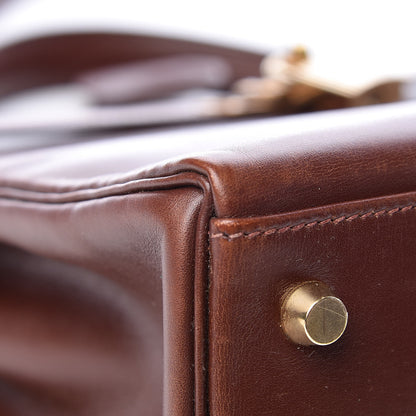 Hermes Box Kelly Retourne 32 Havane 8 of 11