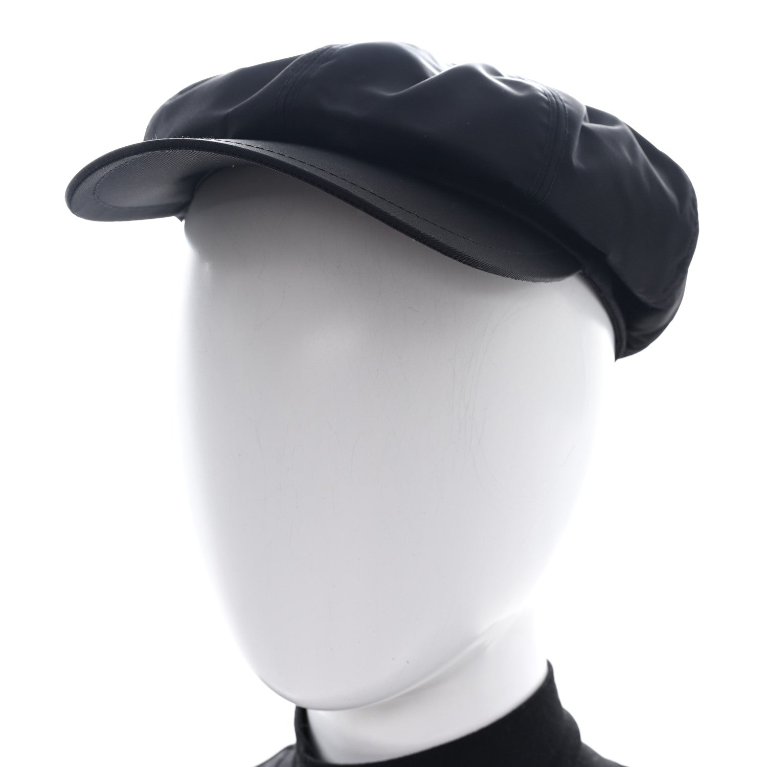 Prada Re-Nylon Newsboy Hat S Black 1851619 – FASHIONPHILE