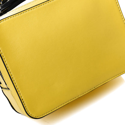 Marc Jacobs Calfskin Mini The Textured Box Bag Yellow 7 of 13