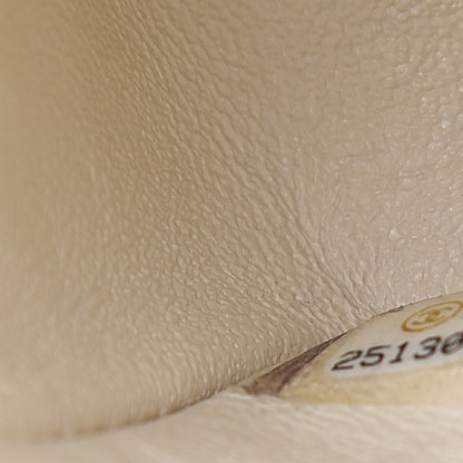 Chanel Caviar Quilted Medium Double Flap Light Beige 6 of 12