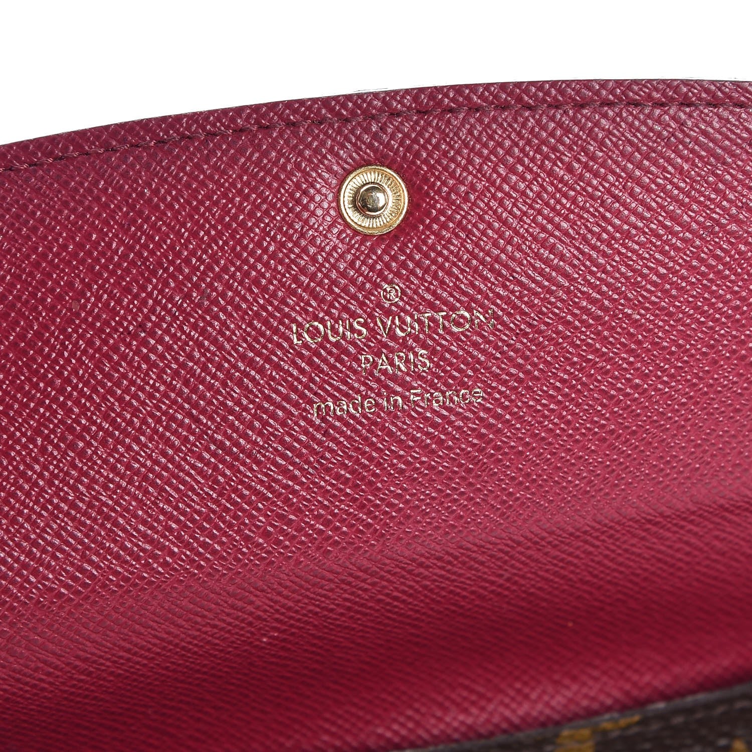Louis Vuitton Monogram Emilie Wallet Fuchsia 6 of 9