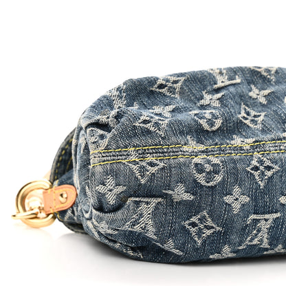 Louis Vuitton Monogram Denim Mini Pleaty Blue 8 of 10