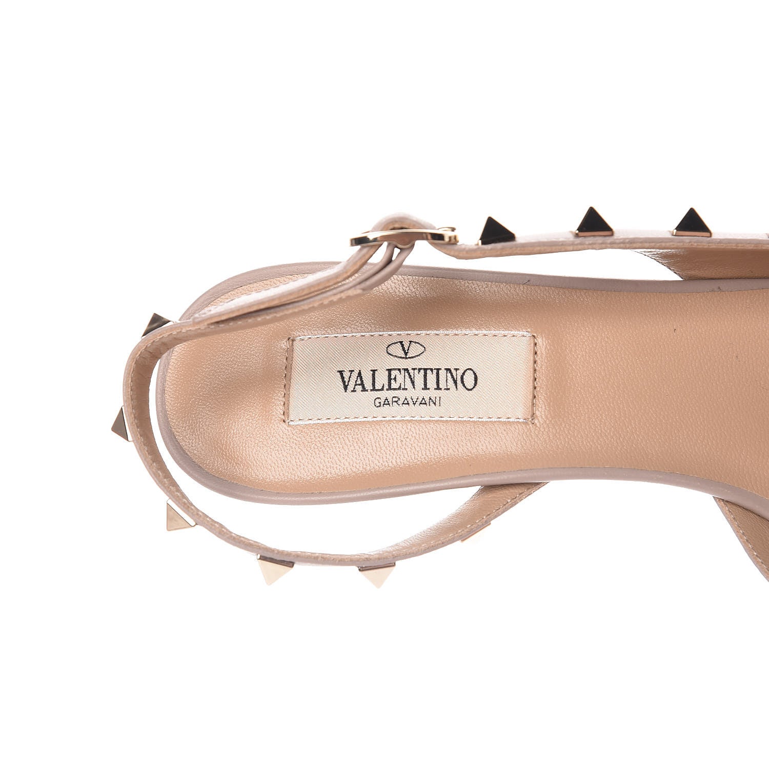 Valentino Garavani Nappa Rockstud Half D'Orsay Slingback 50mm Pumps 37 Disco Pink Poudre 6 of 10