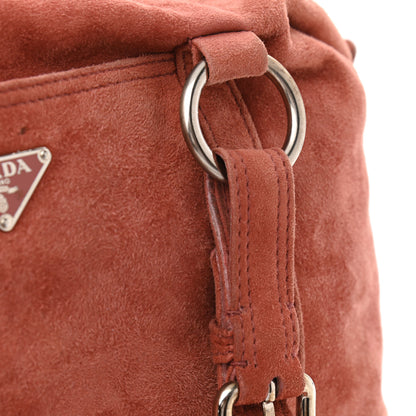 Prada Scamosciato Shoulder Bag Antico 10 of 12
