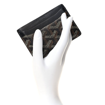 Goyard Goyardine Saint Sulpice Card Holder Black 2 of 7