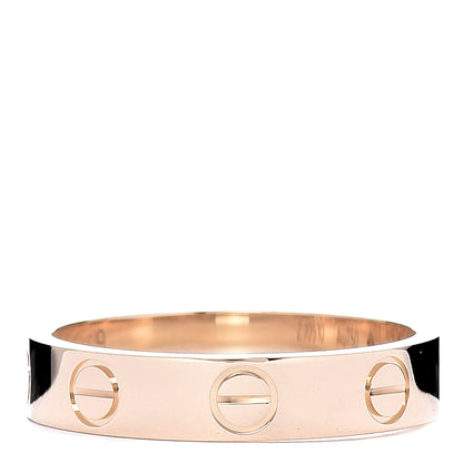 Cartier 18K Yellow Gold 3.5mm LOVE Wedding Band Ring 49 5 1 of 5