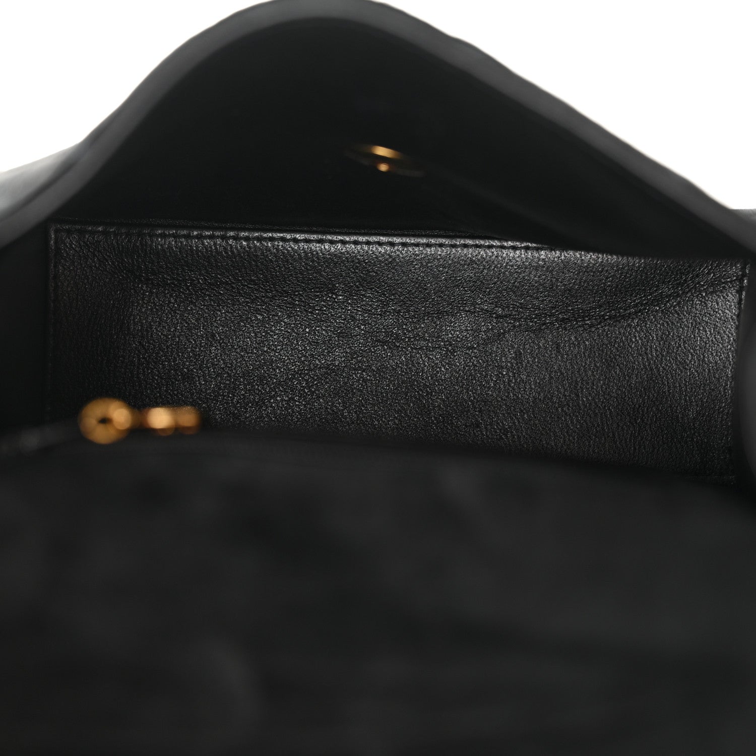 Chanel Suede Quilted Shoulder Bag Black 5 of 12