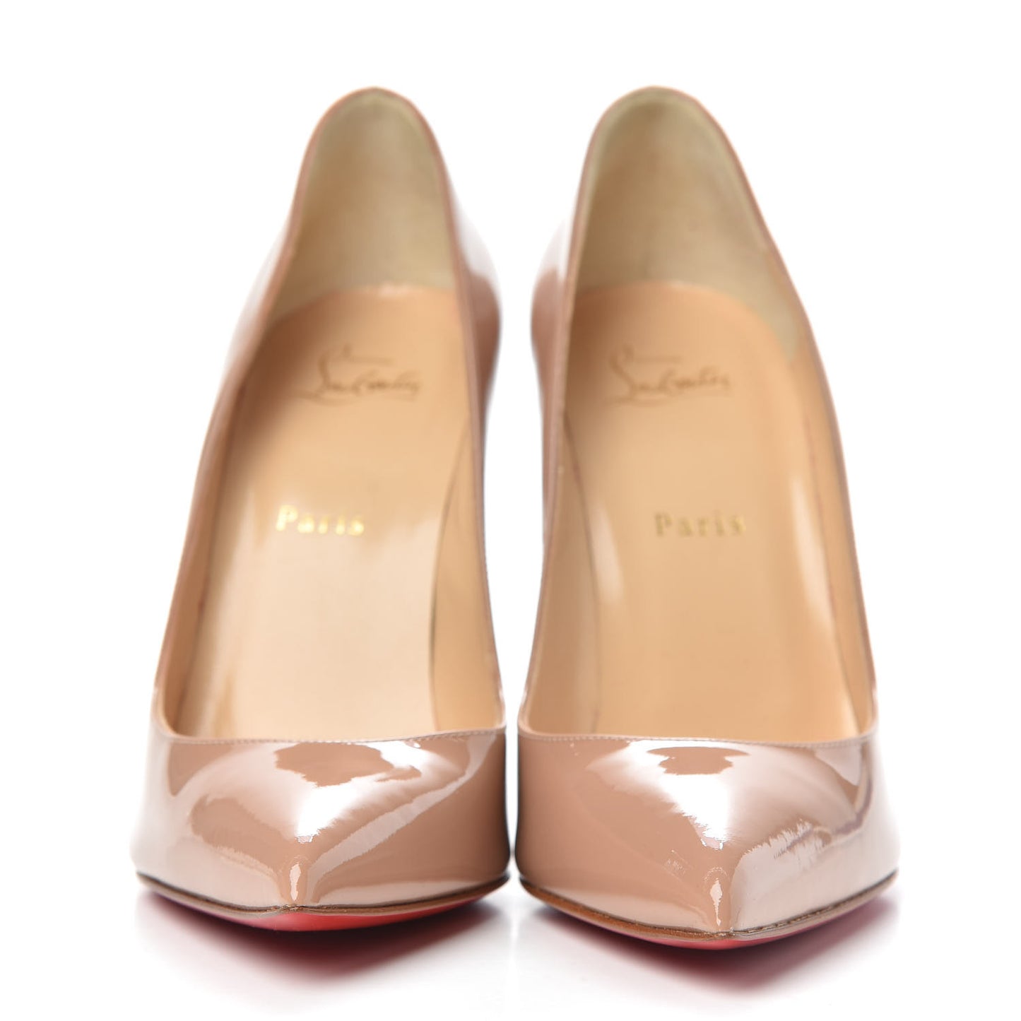 Patent Pigalle Follies 100 Pumps 40.5 Nude