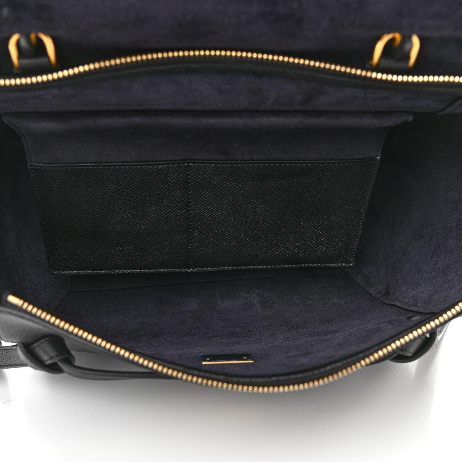 Celine Grained Calfskin Mini Belt Bag Black 5 of 11