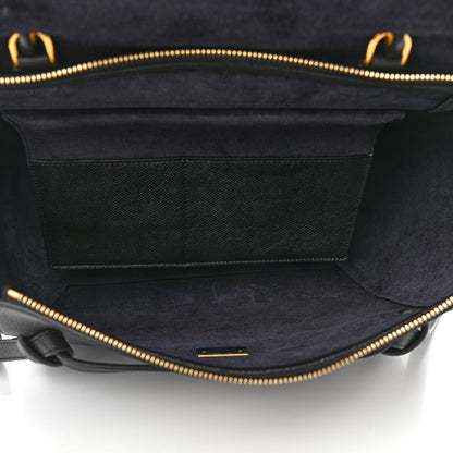 Celine Grained Calfskin Mini Belt Bag Black 5 of 11