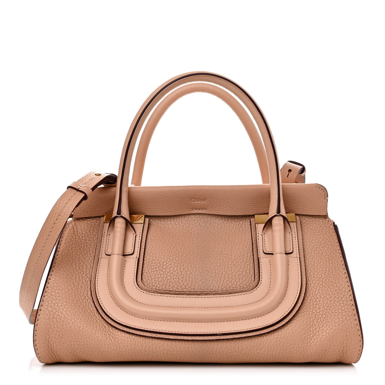 Chloe Calfskin Medium Everston Satchel Blush Nude 1 of 10