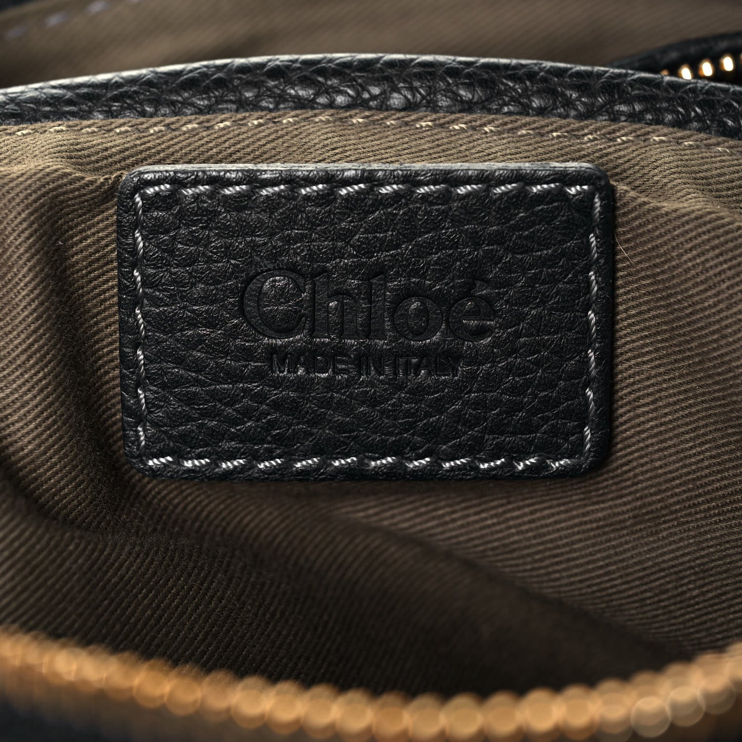 Calfskin Medium Marcie Satchel Black