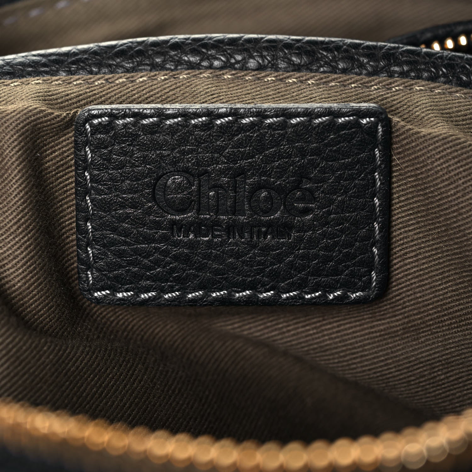 Chloe Calfskin Medium Marcie Satchel Black 6 of 13