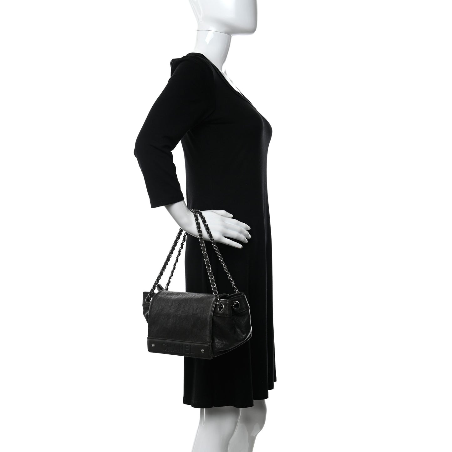 Caviar Outdoor Ligne Accordion Flap Black