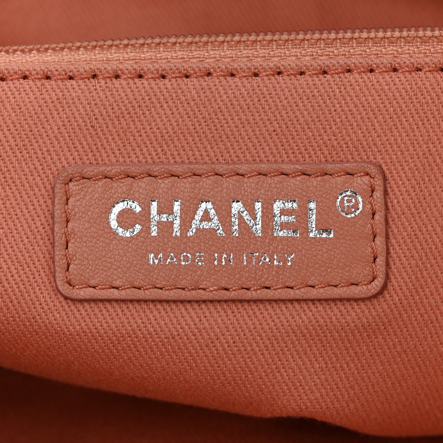 Chanel Lurex Boucle Small Deauville Tote Pink 7 of 12