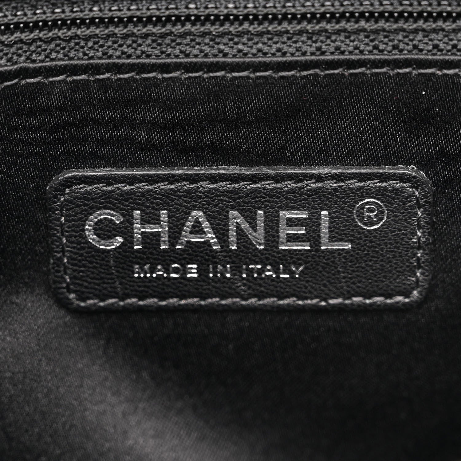 Chanel Caviar Quilted Grand Shopping Tote GST Black 7 of 11
