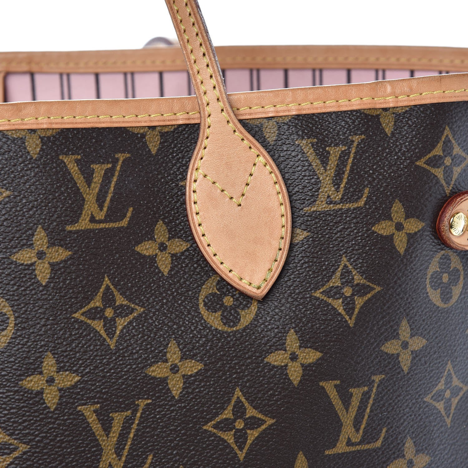 Louis Vuitton Monogram Neo Neverfull MM Rose Ballerine 18 of 21