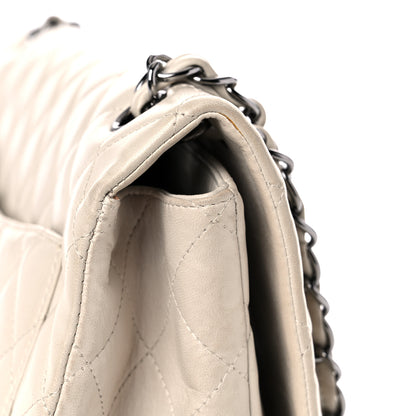 Chanel Lambskin Quilted Maxi Single Flap Beige 23 of 32