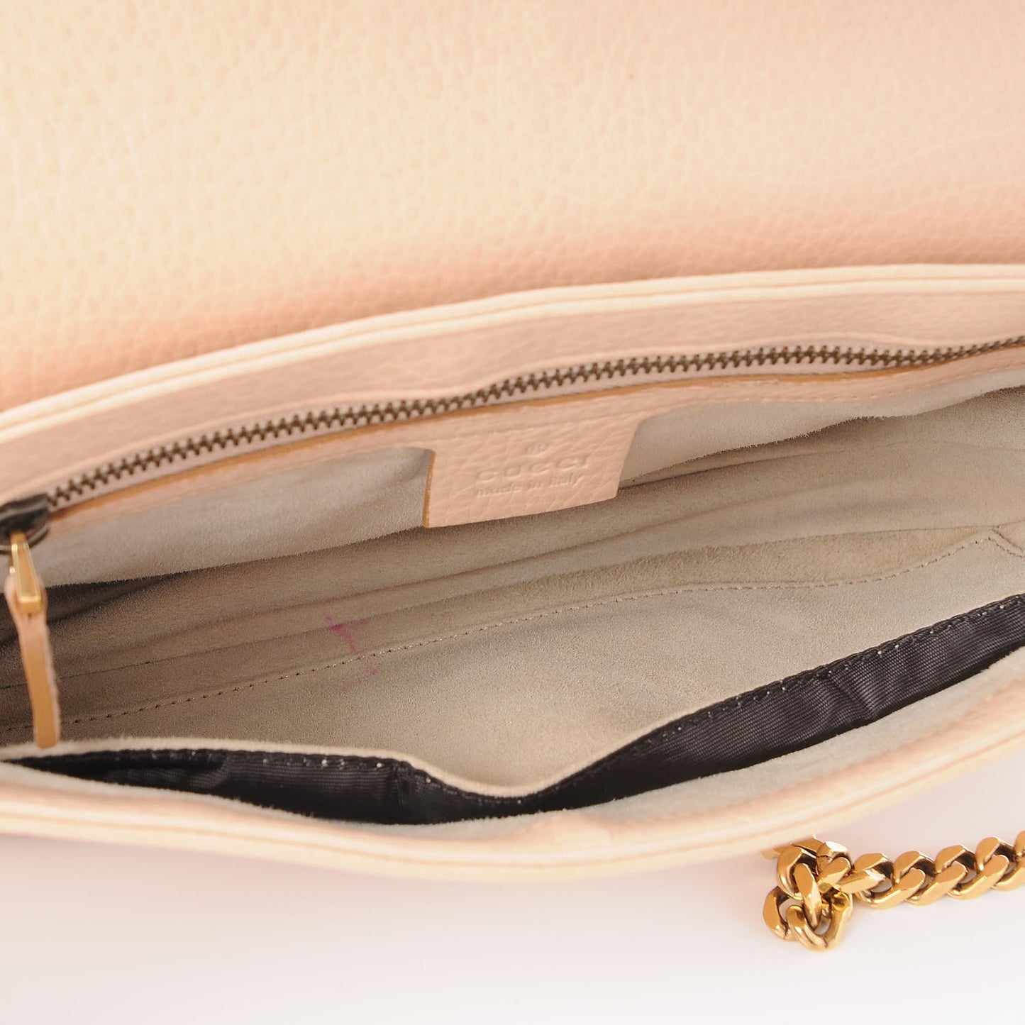 Calfskin Medium 1973 Chain Shoulder Bag Camelia