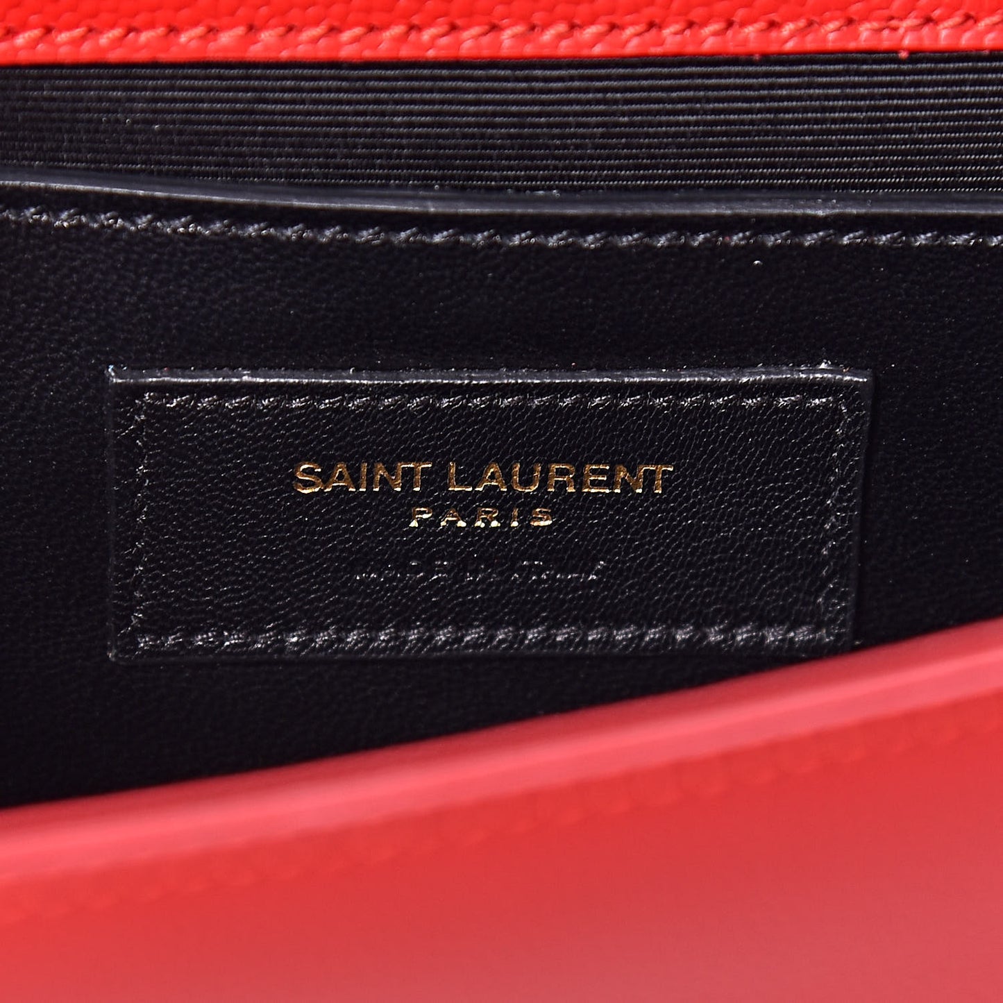Grain De Poudre Classic Monogram Kate Clutch New Red