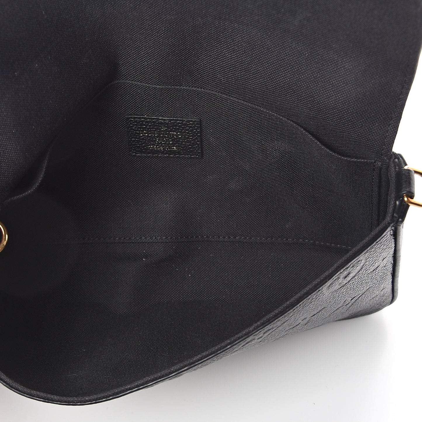 Empreinte Pochette Felicie Chain Wallet Black