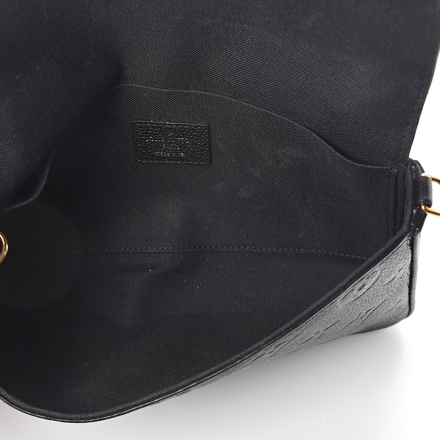 Louis Vuitton Empreinte Pochette Felicie Chain Wallet Black 5 of 8