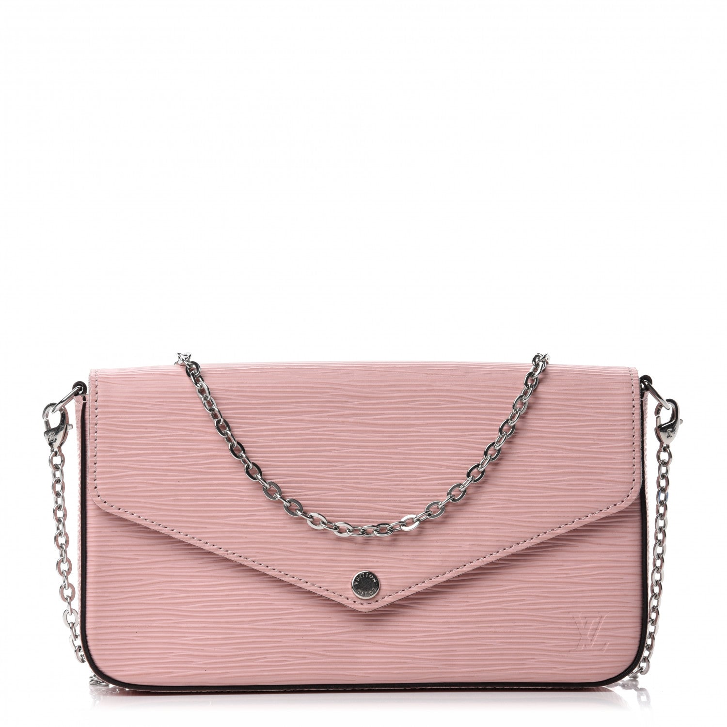 Louis Vuitton Epi Pochette Felicie Rose Ballerine 1 of 11