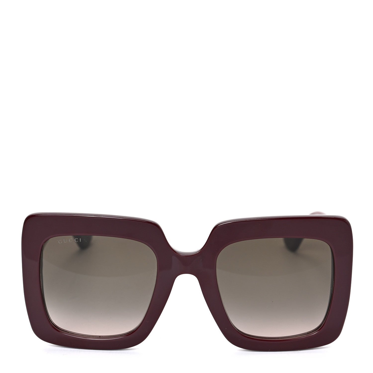 Gucci Acetate Oversize Sunglasses GG0328S Red 2 of 7