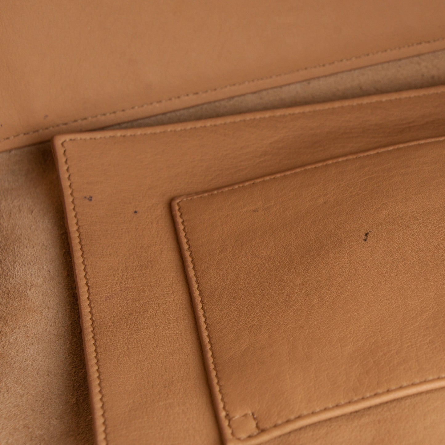 Calfskin Medium Classic Y Cabas Beige