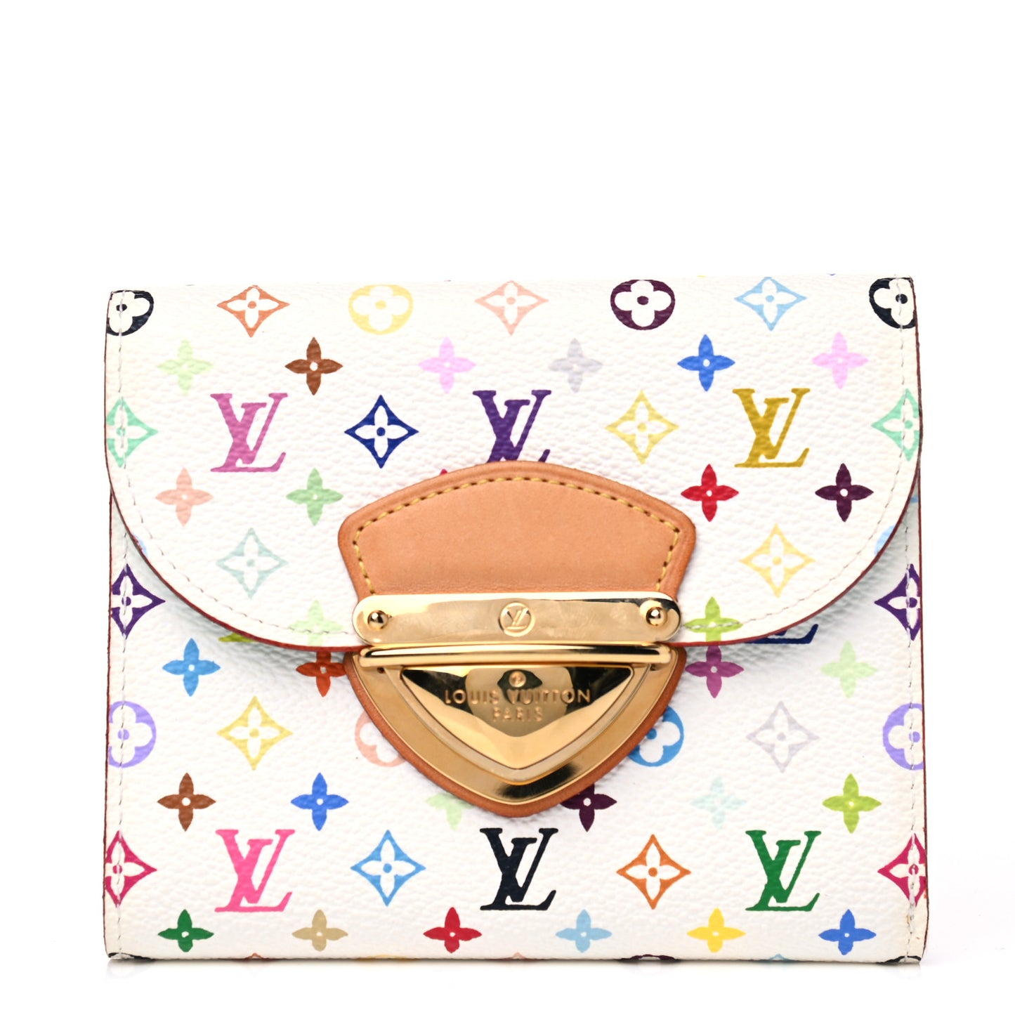 Monogram Multicolor Joey Wallet White Anie